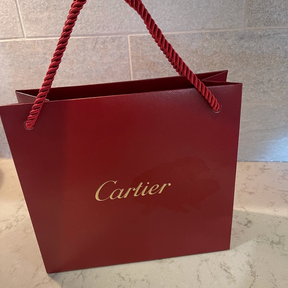 Cartier Shopping Bag & Box